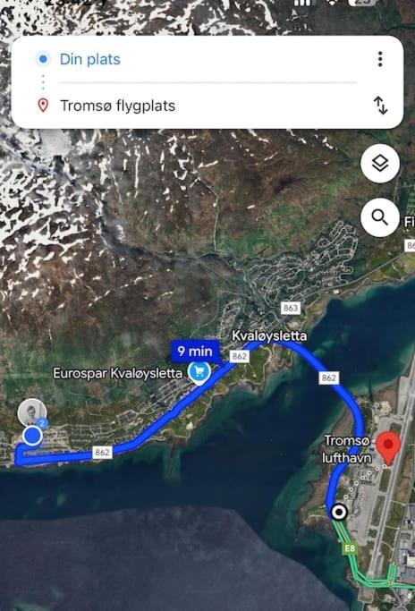 Апартаменты Moderne Hybel Naer Naturen - Gratis Parkering! Тромсё